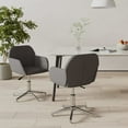 thumbnail image 6 of vidaXL Dining Chair 2 Pcs Modern Side Accent Upholstered Side Chair Fabric, 6 of 6