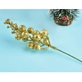 thumbnail image 7 of 4/12PCS Christmas Glitter Berries Stems, 7.8Inch Artificial Christmas Picks for Christmas Tree Ornaments, DIY Xmas Wreath, Crafts, Holiday and Home Decor, 7 of 7