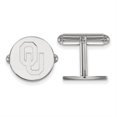 thumbnail image 3 of Auriga Fine Jewelry 925 Sterling Silver Rh-plated O-U Cufflinks for Men, 3 of 6