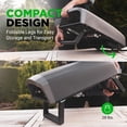 thumbnail image 5 of Nutrichef Outdoor Pizza Oven - Manual 360° Rotating Pizza Stone - Adjustable Heat - Includes Pizza Peel, Pizza Cutter, Stone, Cover, & Hose - Cook 12 Pizza in 60 Seconds - Long Handle, 5 of 5