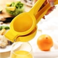thumbnail image 3 of Lishi Manual Citrus Juicer - Professional Hand Squeezer for Lemons and Limes (Yellow), 3 of 5