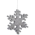 thumbnail image 2 of Vickerman 24" Champagne Glitter Snowflake Christmas Ornament, 2 of 2