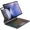 Black, variant on Magic Keyboard Case for 12.4 inch Samsung Galaxy Tab S10 Plus/S9 Plus/S9 FE Plus/S8 Plus/S7FE/S7 Plus with 7 Colour Backlit, Multi-Touch Trackpad, Floating Magnetic Design, Battery Display