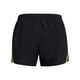 thumbnail image 5 of Pantalones cortos Under Armour para mujer Fly by Black/Yellow M, 5 of 5
