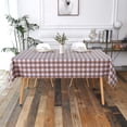 thumbnail image 5 of Vinyl Table Cloth, Oil-Proof Spill-Proof 100% Waterproof PVC Square Tablecloth, Wipeable Plastic Table Cover for Outdoor, Picnic, Camping, 5 of 5
