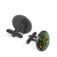 thumbnail image 2 of Cactus Men's Stainless Steel Cufflinks for Dress Shirts - Formal Attire Essential, 2 of 6