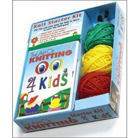 Art Of Knitting 4 Kids Starter Kit (With Needles And Yarn)