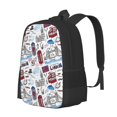 thumbnail image 1 of Disketp London Landmark2 Mochila Minimalista de Gran Capacidad, Mochila de Viaje para Escuela, Trabajo o Uso Diario, 1 of 6