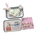 thumbnail image 4 of Pobsina de Pascua Bunny Toy Kids Regalo Fine Workship, linda, linda, decoración de fiestas de adornos, decoración de la Pascua para niños juguete de Rosa, 4 of 8