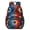 Basketball And Lightning, variant on Basketball and Lightning Red Pattern 17" School Backpacks for Teens,Waterproof Oxford Fabric,S-Shape Padded Straps for School,Travel,Hiking,Camping