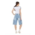 thumbnail image 5 of Forever 21 Women's Short Sleeve England Soccer Ringer Tee Shirt, Sizes XXS-XXL, 5 of 6