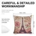 thumbnail image 2 of Eiffel Tower art nouveau Linen toss pillowcase decoration pillowcase gifting preferred 20x20 inch cushion cover sofa pillowcase sofa bedroom living room car, 2 of 8
