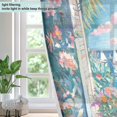 thumbnail image 4 of Yayeee Window Curtains Light Filtering 63"x52" Grommet Panel Pair Home Living Room Decor, Blue Sea, 4 of 7