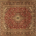 thumbnail image 1 of Ahgly Company Indoor Square Persian Brown Traditional Area Rugs, 8' Square, 1 of 4