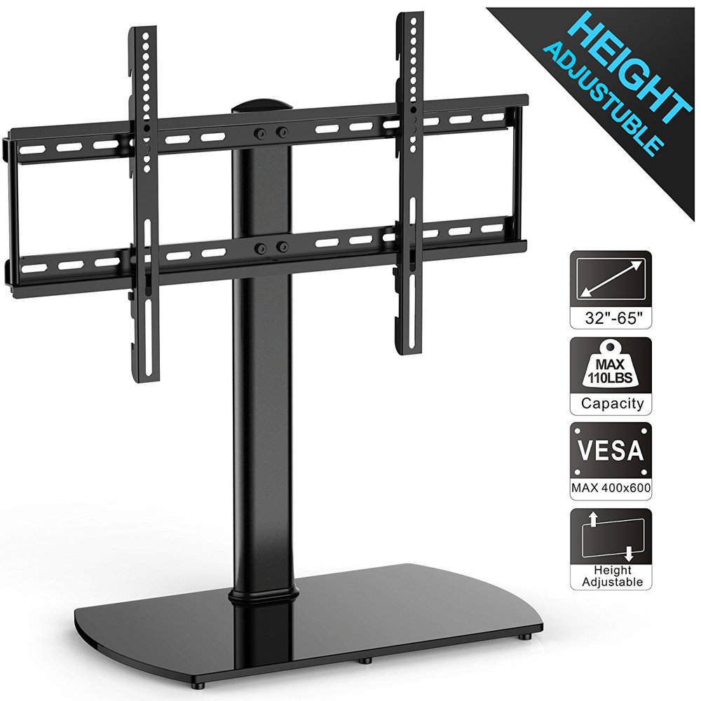 FITUEYES Universal TV Stand with Mount for 32 to 65 inch Samsung Vizio