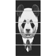 thumbnail image 2 of Funny Panda en Costume et Cravate - Impression sur Toile Animal, 2 of 3