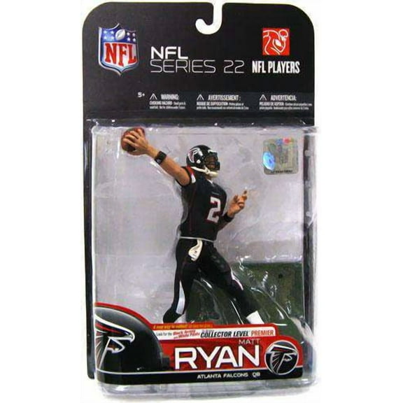 McFarlane NFL Sports Picks Series 22 Matt Ryan Action Figure (Black Jersey & Black Pants Variant)