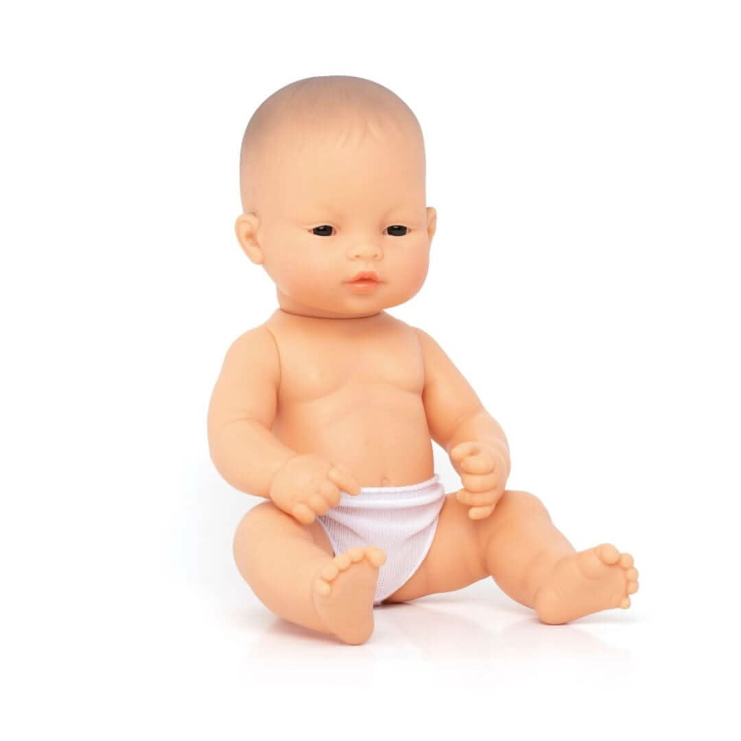 Miniland Newborn Baby Girl Doll - 15 3/4"