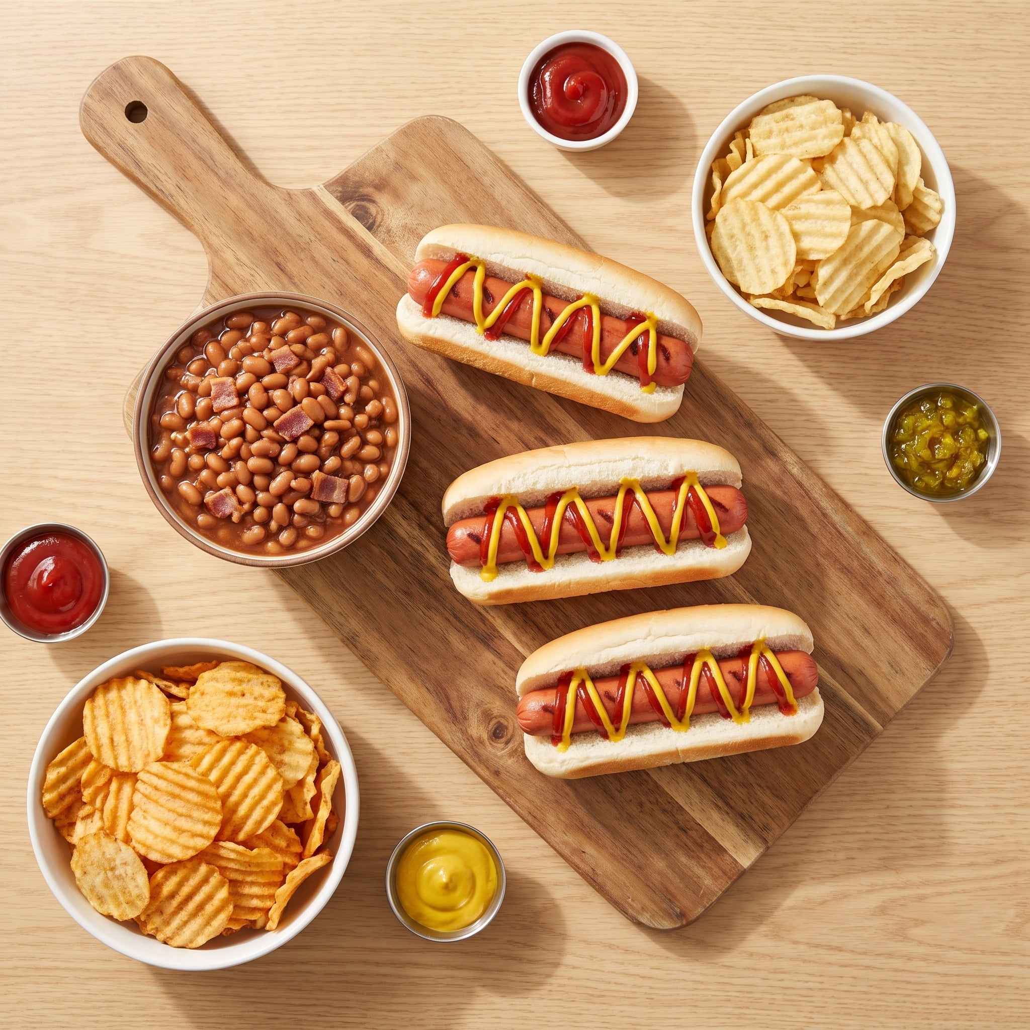 Bar-S Hot Dog Cookout Family Value Meal Bundle