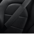 thumbnail image 2 of Pour Land Rover Ceinture de Sécurité Couvre-Épaules Range Rover Defender Discovery Freelander 2 Couvre-Ceintures en Daim (Paire, Noir), 2 of 5