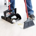 thumbnail image 2 of Libman Commercial 919 Lobby Dust Pan and Broom Set Open Lid, Black/Red Pack of 2 Tw Pck, 2 of 5
