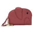 thumbnail image 1 of Flmtop Femme Dessin Animé Éléphant Créatif Pochette de Rangement pour Pièces Sac à Main Porte-Cartes Porte-Argent, 1 of 10