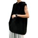 thumbnail image 3 of Camiseta sin mangas con capucha de verano, camiseta sin mangas holgada deportiva con cordón para hombres y mujeres, 3 of 8