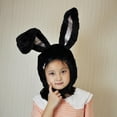 thumbnail image 3 of Bearachild Cotton Bunny Ears Hood Hat for 21.65x11.02inch Selfie Christmas Kits de decoración para fiestas Marrón claro 21.65x11.02 pulgadas, 3 of 6