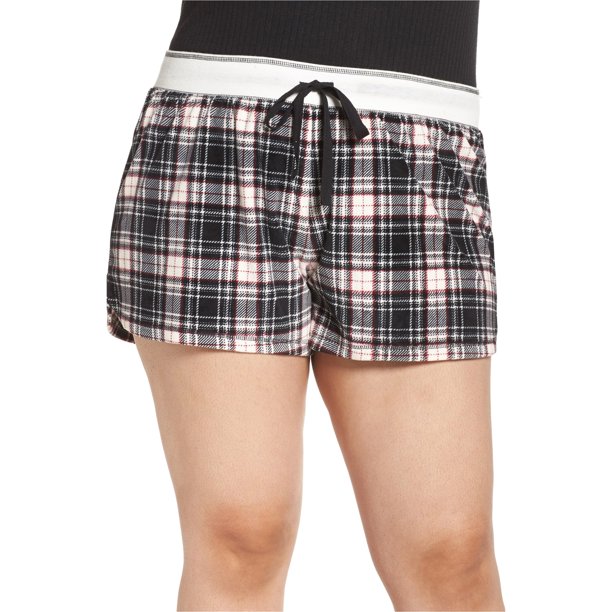 Pantalones Cortos de Pijama a Cuadros P.J. Salvage Mujer Multicolor 2X