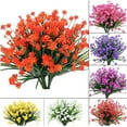 thumbnail image 2 of Sinhoon 6 Bundles Artificial Flowers Gypsophila Fake Flowers Garden Decoration Artificial Flowers Artificial Flowers Fake Flowers (Color : Fuchsia), 2 of 8
