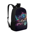 thumbnail image 2 of HUIACONG Galaxy Turtle Kids Backpack for Teen Boys Lightweight Water Resistant Large Capacity for Elementary Middle High School Daily Travel, 2 of 6