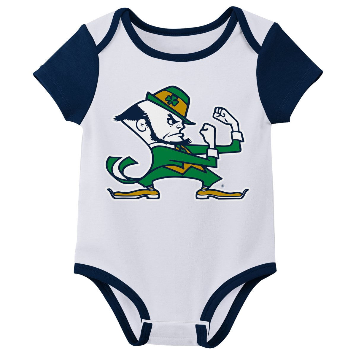 NCAA Notre Dame Fighting Irish Infant & Toddler Onesies, 3-Pack