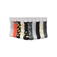 thumbnail image 4 of No Boundaries Women's Graphic Shortie Crew Socks, 10-Pack, Shoe Size 4-10, 4 of 5