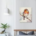 thumbnail image 3 of ARISTURING Hummingbird wall art printmaking, abstract bird art printmaking, watercolor hummingbird wall art version, natural wall art poster, living room, bedroom, office, farmhouse home decoration, 3 of 4