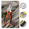 thumbnail image 2 of Pruning Shears, Garden Pruning Scissors, Stainless Steel Bypass Pruners, Ergonomic Handle Gardening Clippers, for Branch Flower Cutting, 2 of 6