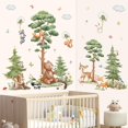 thumbnail image 3 of Adhesivos de pared Wondever Large Woodland Animal Tree Forest, 3 of 5