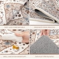 thumbnail image 4 of Farmhouse Kitchen Rugs Sets of Kitchen Runner Rugs Non Slip Washable Boho Kitchen Mats for Floor Indoor Door Mat Entrance Laundry Room Rug Vintage Kitchen Floor Mat Carpet Runner, 4 of 7