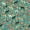 Green Floral Horses Pattern, variant on FORMRS 1-Subject Spiral Notebook 8" x 5" College Ruled 60 Refillable Sheet A5 Hard Cover, Green Floral Horses Pattern