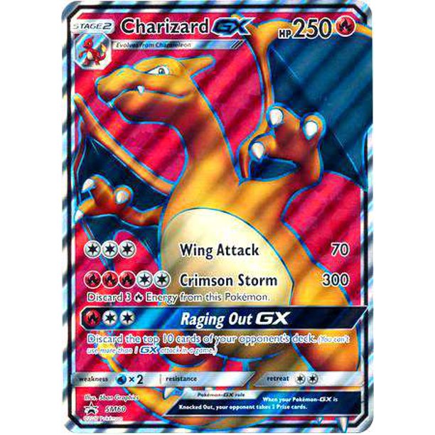 Pokemon Promo Charizard Gx Sm60 Oversized Walmart Com Walmart Com