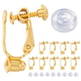 thumbnail image 1 of MasteelfCA 1 Set of DIY Earring Base Clips Clip On Earring Converter Jewelry Making Tool, 1 of 7