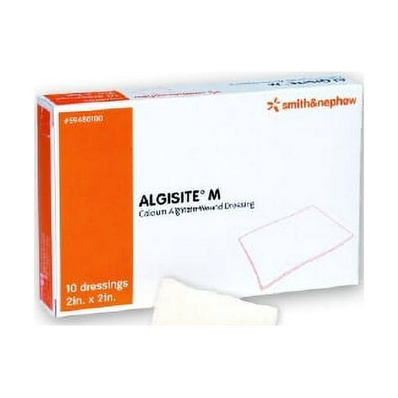 AlgiSite M Calcium Alginate Dressing 2 X 2 Inch Square, Sterile, 1 Dressing