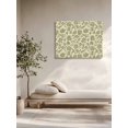 thumbnail image 5 of Green Floral Wall Art for Living Room, Canvas Picture Wall Decor for Bathroom Bedroom, Vintage Rustic Botanical Spring Painting Artwork for Office Kitchen Hallway Dining Room Home Decorations 12"x16", 5 of 8