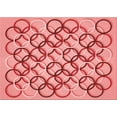 thumbnail image 1 of Ahgly Company Indoor Rectangle Patterned Pastel Pink Area Rugs, 2' x 3', 1 of 6