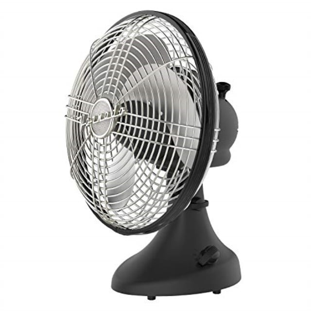 vornado silver swan s small room oscillating fan, matte black Walmart