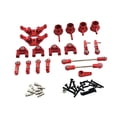 thumbnail image 3 of Piezas de repuesto de coche teledirigido, accesorios, copas de dirección de torre de choque para Wltoys 1/28 284161 284010 284131, coche trepador de Rojo Hugo brazos traseros delanteros, 3 of 8