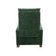 thumbnail image 7 of Accent Massage Rocking Chair Rocker Recliner Chair Modern High Back Rocking Armchair Upholstered Leisure Chair with 8 Massaging Modes and 4 Vibration Motors, Side Pocket and Remote Control, Green, 7 of 7