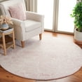 thumbnail image 2 of SAFAVIEH Ebony Aaliyah Floral Area Rug, Pink/Ivory, 6' x 6' Round, 2 of 8