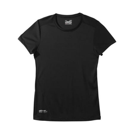 UNDER ARMOUR Women's Tac HeatGear Compression T-Shirt - Black - X-Large