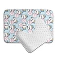 thumbnail image 6 of Yiaed Cute Panda Bear Print Bathroom Mat Set 2 Pieces Mat Anti-Skid Pad Ultra Soft and Absorbent Bathroom Bath Mat Contour Bath Rugs for Toilet Base, 6 of 6