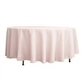 thumbnail image 6 of Efavormart Round Tablecloth, 108 Inch Stain & Wrinkle Resistant Washable Table Cloth, Decorative Polyester Fabric Table Cover for Banquet, Wedding, Dining- Blush, 6 of 9